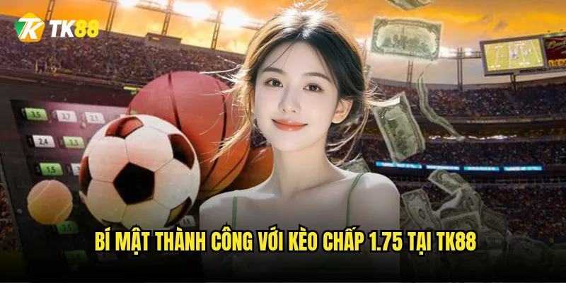 Kèo chấp 1.75 Tk88 có thực sự khó chơi như lời đồn? 2 Bí mật thành công với kèo chấp 1.75 tại Tk88
